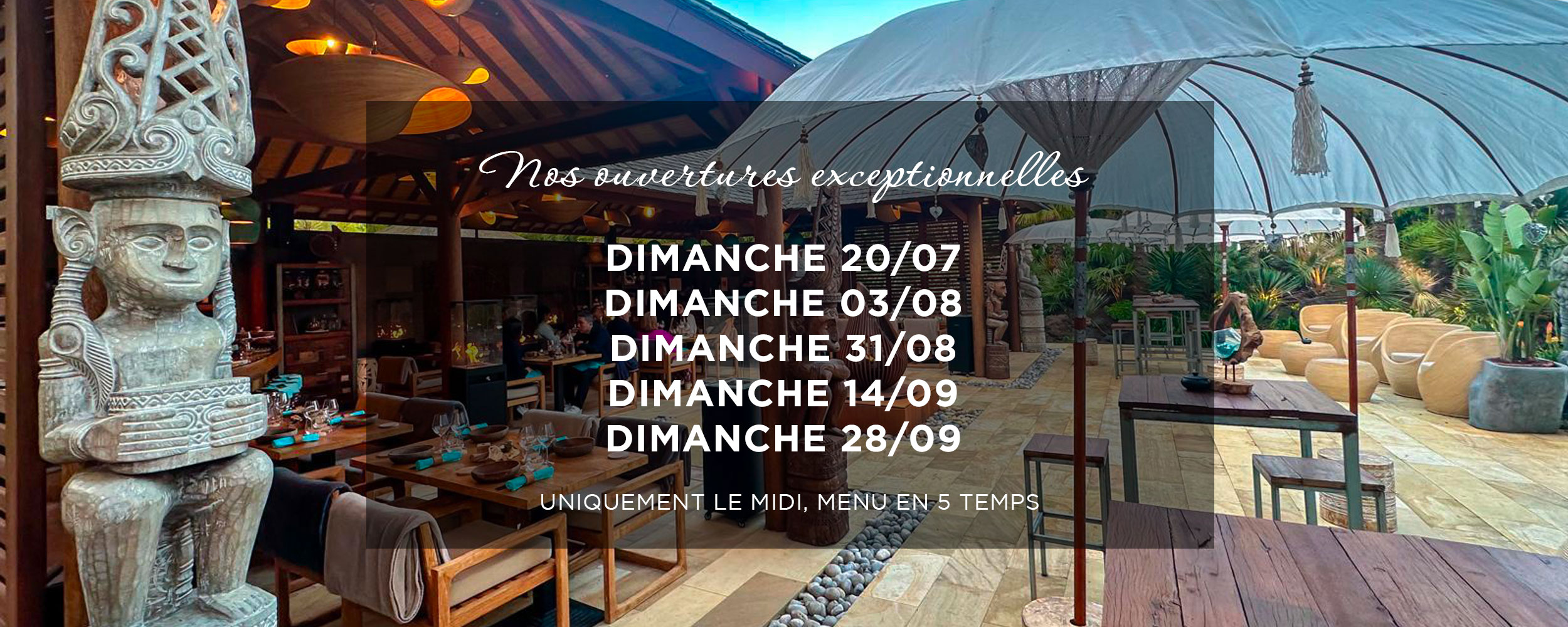 restaurant 77, restaurant atypique, restaurant éphémere, restaurant éphémere 77, masakan, le masakan, restaurant masakan